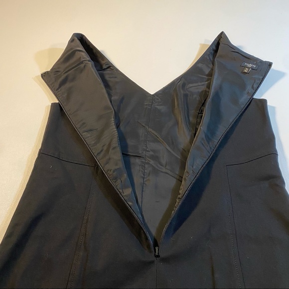 Talbots Black V Neck LBD - Picture 6 of 8